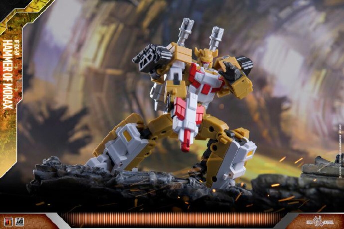 IF-EX-69 Hammer of Morax Iron Samurai Toy Photography Images